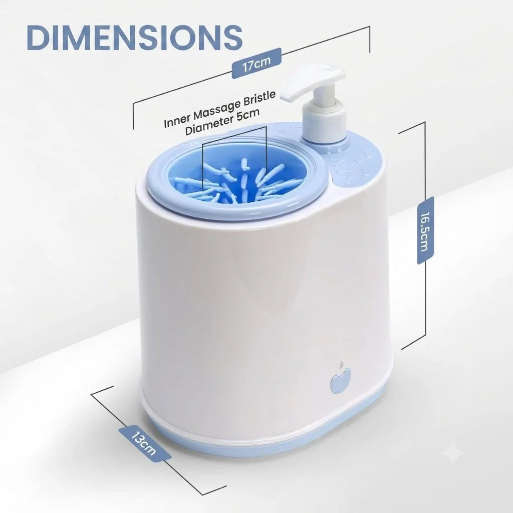PawPure™ Electric Dog Paw Cleaner — Automatic Paw Washing System for Cleaner Paws & a Cleaner Home