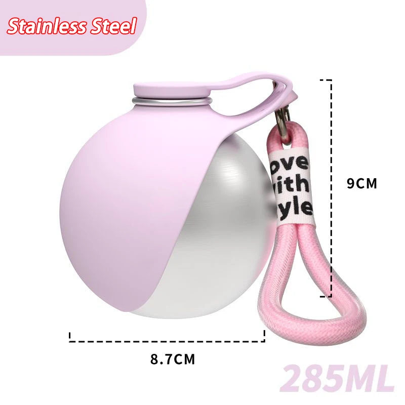 Leak-Proof Feeder Bottle For Outdoor 2-in-1 Silicon
