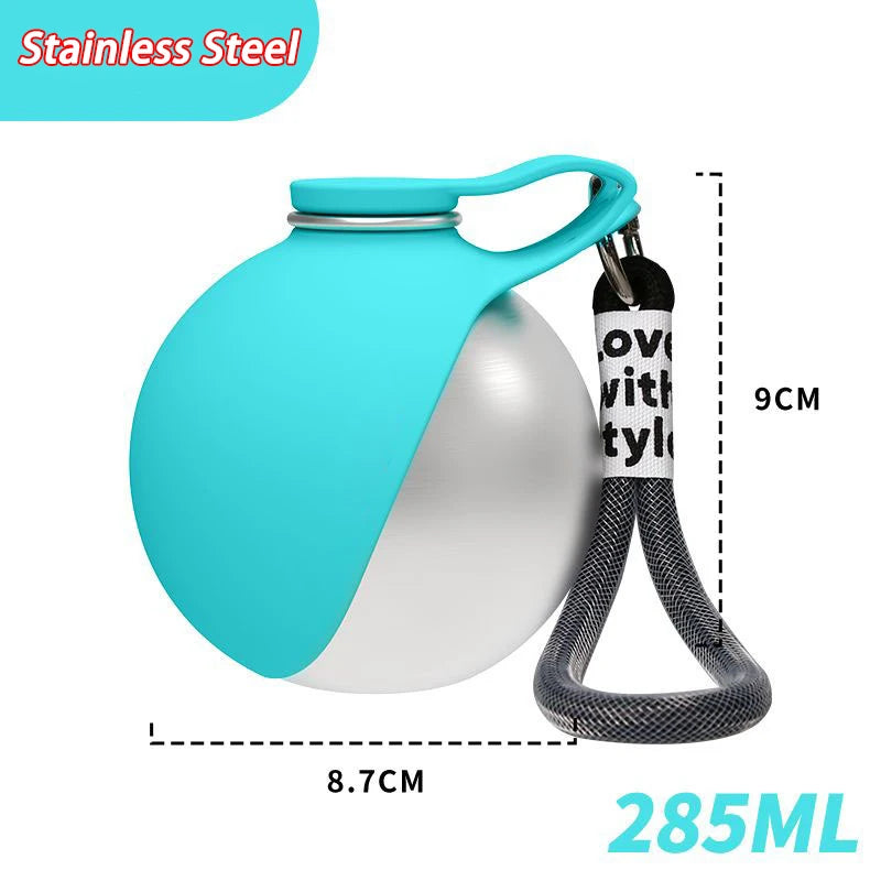 Leak-Proof Feeder Bottle For Outdoor 2-in-1 Silicon