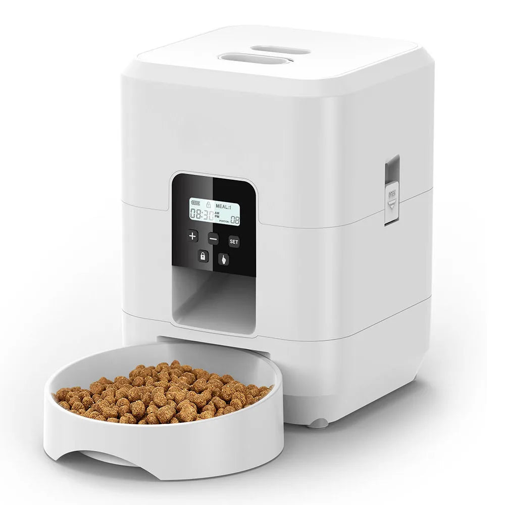 SmartLife WiFi Pet Feeder Pro — Automatic Food Dispenser with Timed Portion Control