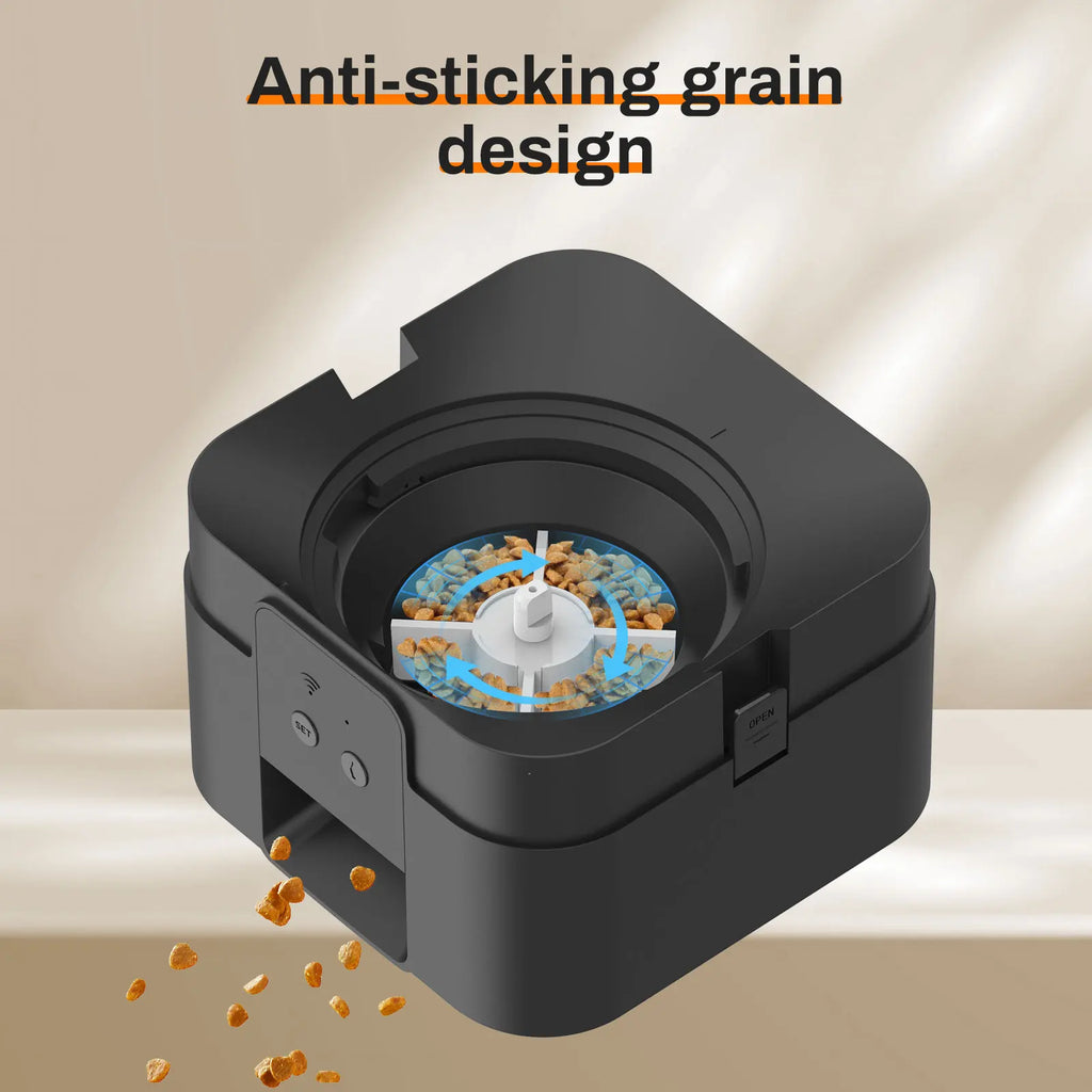 SmartLife WiFi Pet Feeder Pro — Automatic Food Dispenser with Timed Portion Control