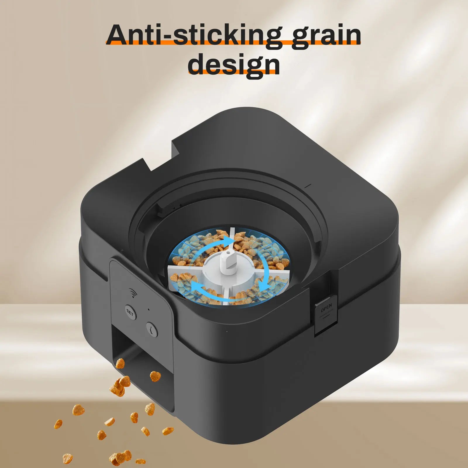 SmartLife WiFi Pet Feeder Pro — Automatic Food Dispenser with Timed Portion Control