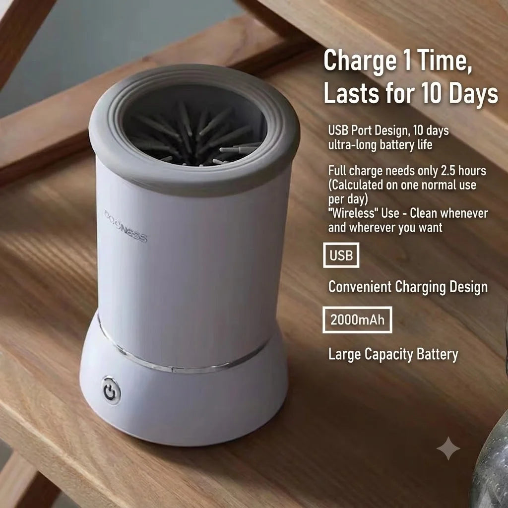 PawPure™ Electric Dog Paw Cleaner — Automatic Paw Washing System for Cleaner Paws & a Cleaner Home