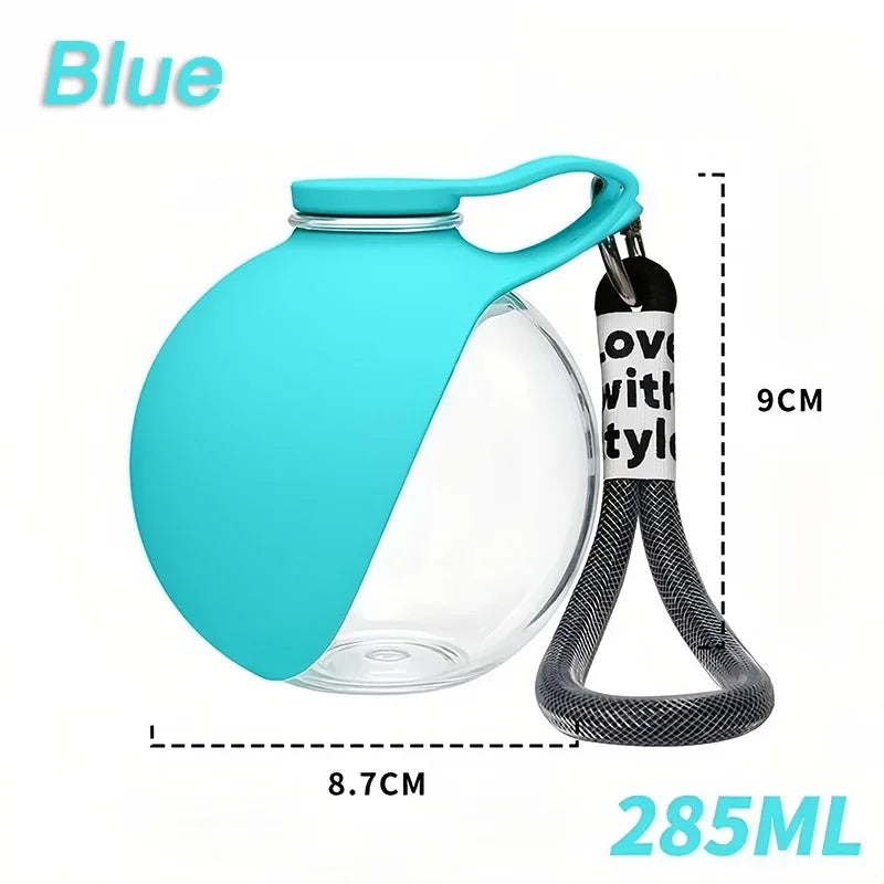 Leak-Proof Feeder Bottle For Outdoor 2-in-1 Silicon