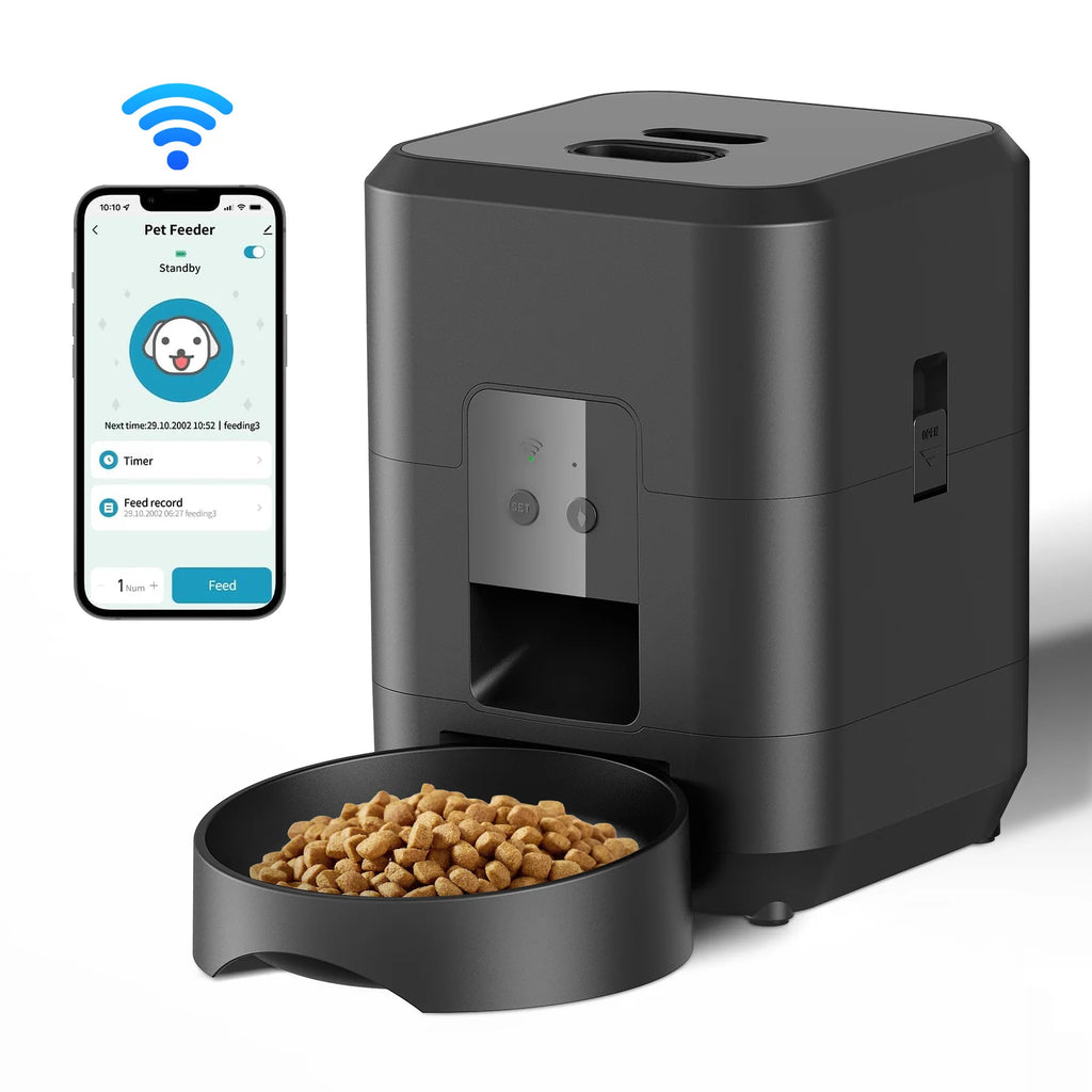 SmartLife WiFi Pet Feeder Pro — Automatic Food Dispenser with Timed Portion Control