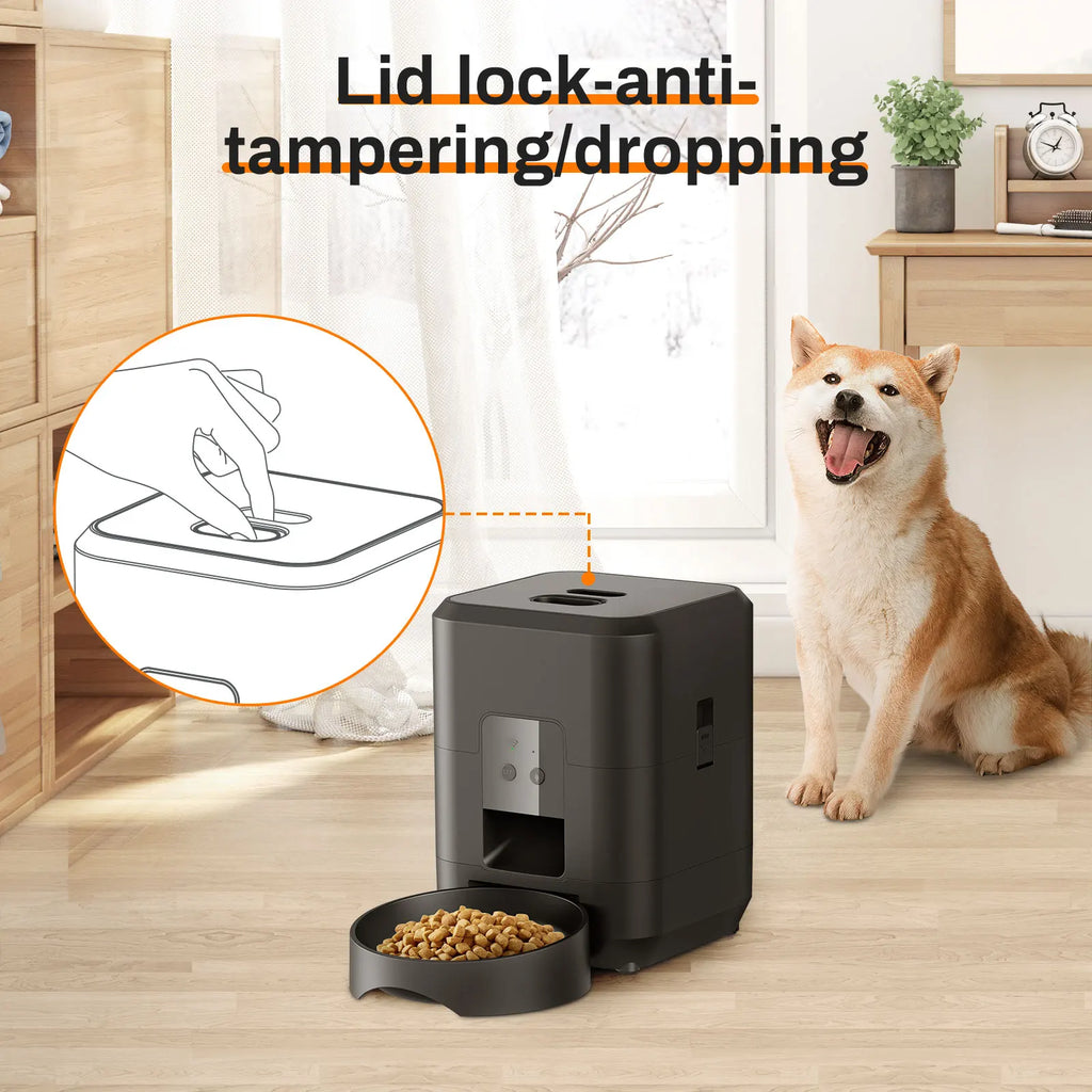 SmartLife WiFi Pet Feeder Pro — Automatic Food Dispenser with Timed Portion Control
