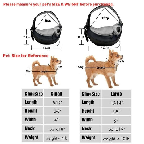 Pet Travel Shoulder Bag
